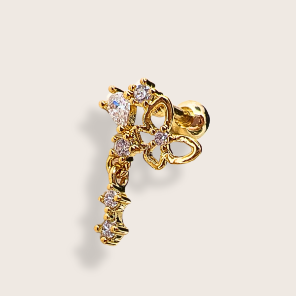 Piercing oreille papillia